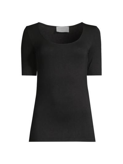 Shop Modern Citizen Women's Jordy Short-sleeve T-shirt In Black