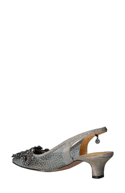 J. Reneé Strovanni Slingback Pump In Pewter