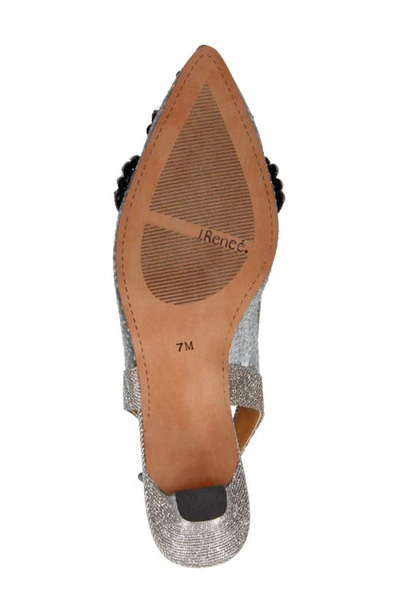 J. Reneé Strovanni Slingback Pump In Pewter