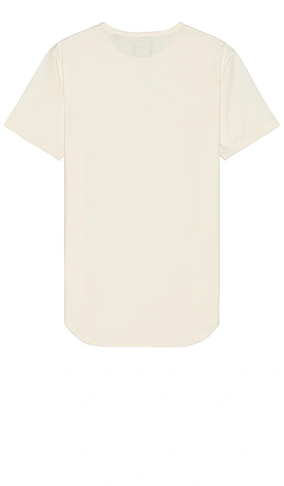 Shop Cuts Ao Elongated Tee In Ivory