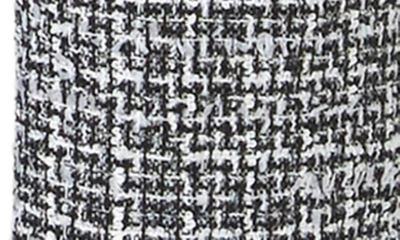English Factory Women's Tweed Puff Sleeve Jumpsuit In Black/ White