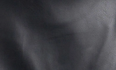 English Factory Faux Leather Skort In Black
