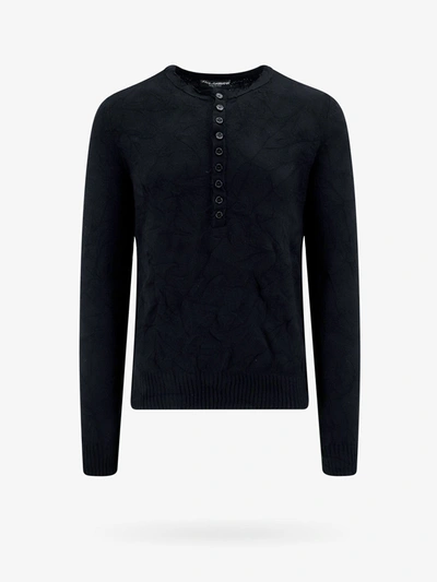 Shop Dolce & Gabbana Sweater In Black