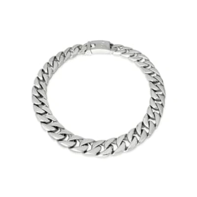 Shop Anisa Sojka Mini Chunky Chain Necklace In Metallic