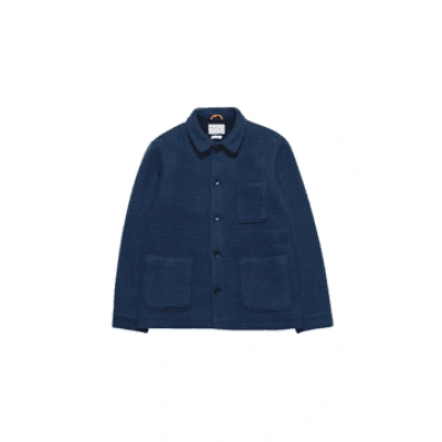 Shop Far Afield Station Jacket In Insignia Blue From