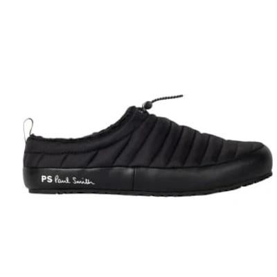 Shop Ps By Paul Smith Ps Paul Smith Larsen Mule Slippers In Black