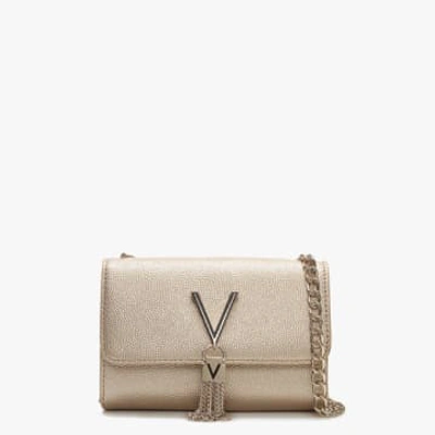 Valentino Bags Divina foldover tassel detail cross body bag in