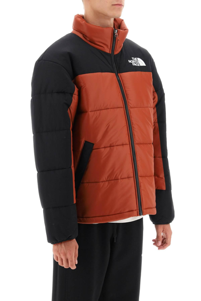 Shop The North Face 'himalayan' Light Puffer Jacket In Brown,black