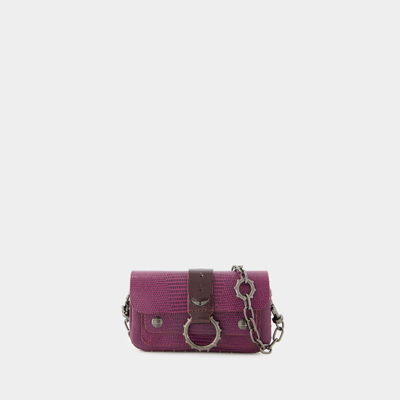 Shop Zadig & Voltaire Kate Wallet - Zadig&voltaire - Leather - Purple