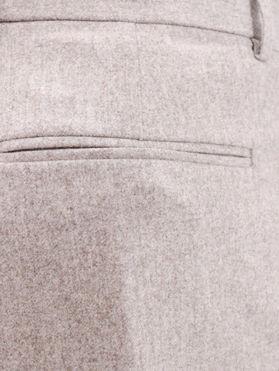 Shop Zegna Trouser In Grey