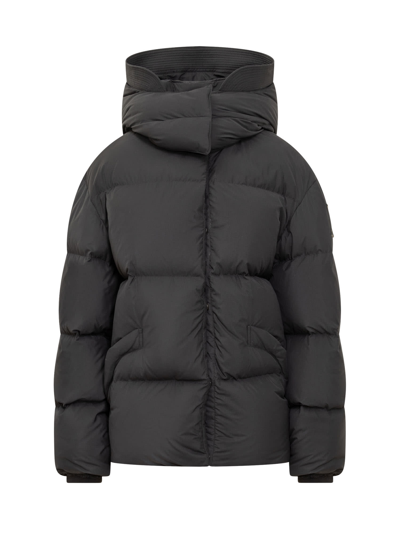 Shop Off-white Down Jacket In Black