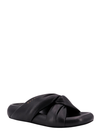 Shop Marni Bubble Sandals In Black