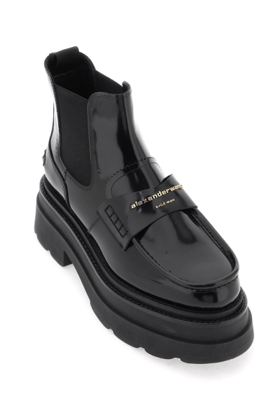 Shop Alexander Wang Platform Carter Ankle Boots In Black (black)