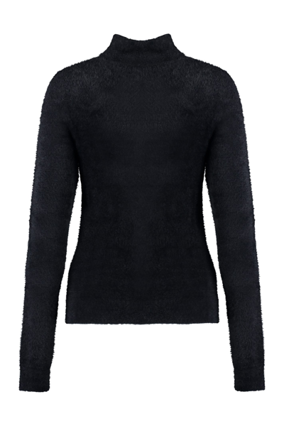 Shop Marant Etoile Mayers Turtleneck Sweater In Black