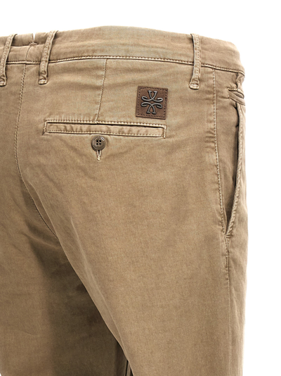 Shop Jacob Cohen Chinos In Beige