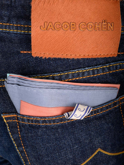 Shop Jacob Cohen Dark Blue Nick Jeans