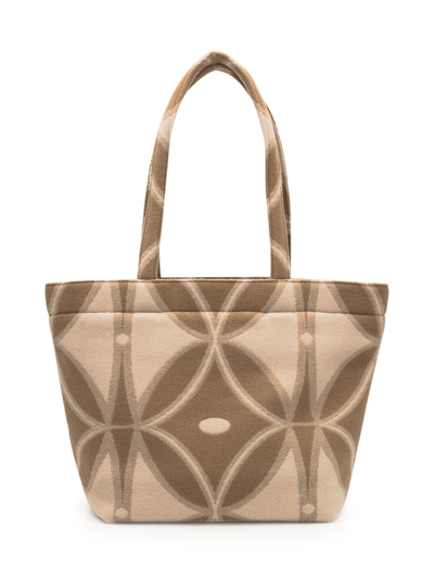 Shop Etro Shopping Bag With Logo In Fantasia