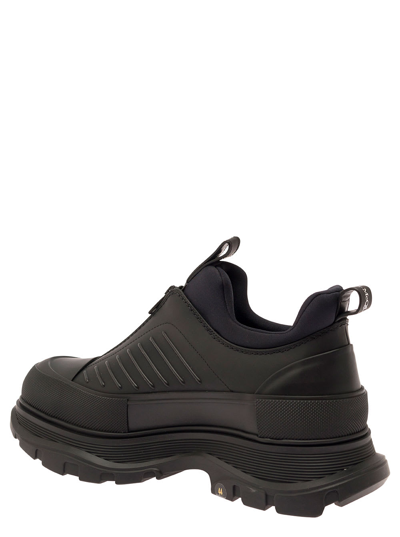 Shop Alexander Mcqueen Shoe Tread In Black