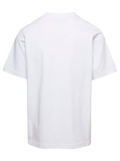 Shop Casablanca La Joueuse Printed Unisex T-shirt In White