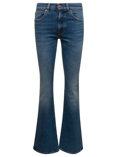 Shop Golden Goose Joursey Jeans In Blu