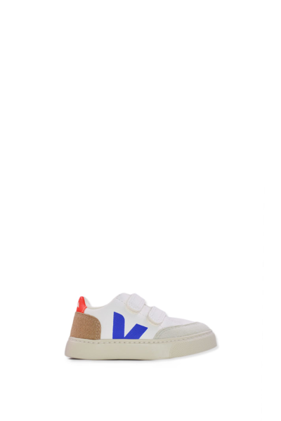 Shop Veja Sneakers With V-12 Strap In White