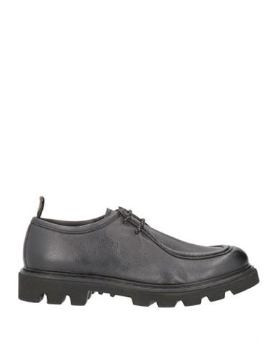 Shop Fabi Man Lace-up Shoes Black Size 8.5 Soft Leather