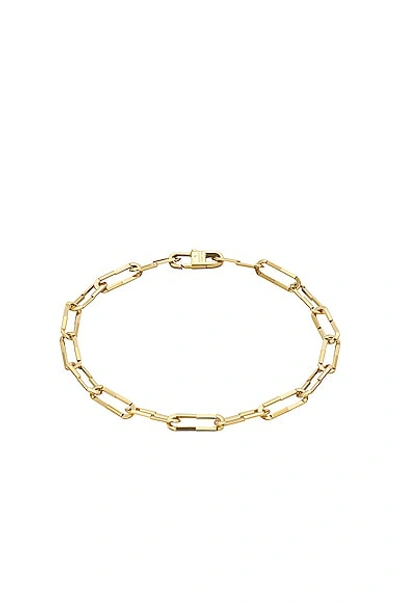 Shop Gucci Link To Love Bracelet In Yellow Gold