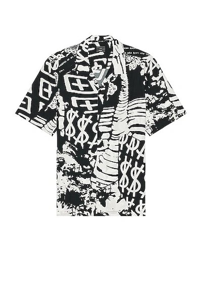Shop Ksubi Ikonik Resort Shirt In Multi