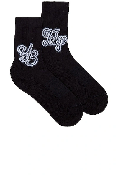 Shop Y-3 Sock Hi In Black