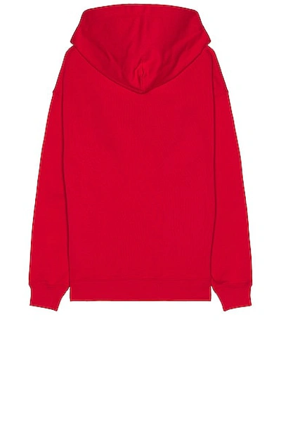 Shop Valentino Hoodie In Red
