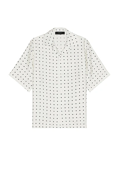 Shop Amiri Mix And Match Shirt In White