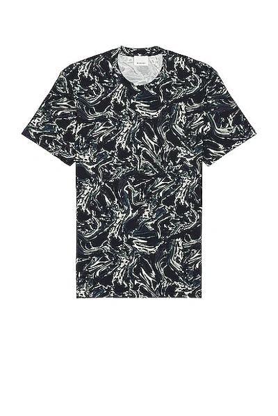 Shop Isabel Marant Honore Marble T-shirt In Faded Night
