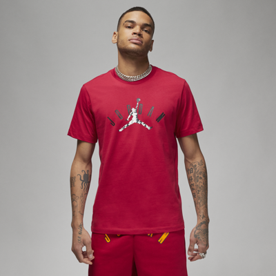 Shop Jordan Men's  Flight Mvp T-shirt In Red