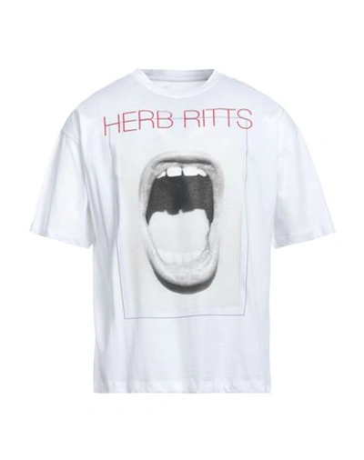 Shop Opening Ceremony Man T-shirt White Size Xs Cotton