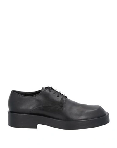 Shop Ann Demeulemeester Man Lace-up Shoes Black Size 7 Soft Leather