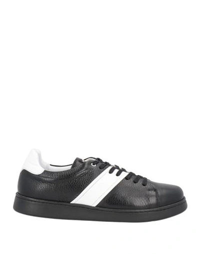Shop Cerruti 1881 Man Sneakers Black Size 7 Soft Leather