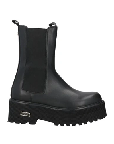 Shop Cult Woman Ankle Boots Black Size 10 Soft Leather