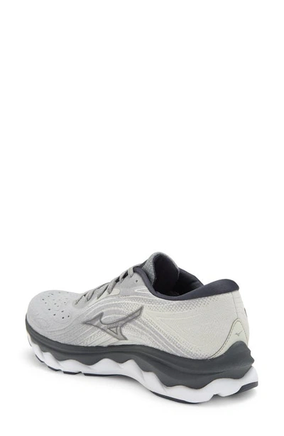 Shop Mizuno Wave Sky 6 Running Sneaker In Ultimate Grey