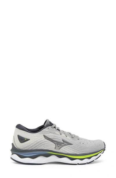 Shop Mizuno Wave Sky 6 Running Sneaker In Ultimate Grey