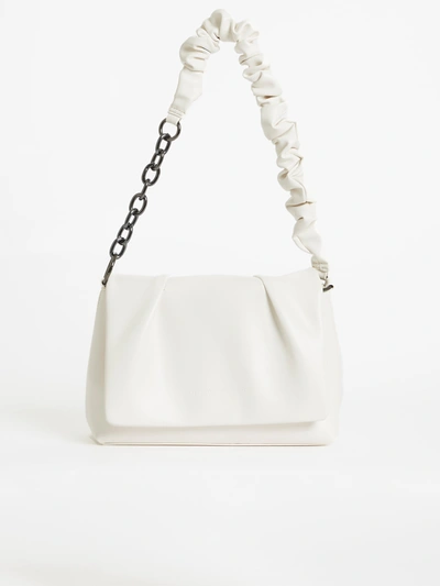 Shop French Connection Jeenaa X Rouched Shoulder Bag White