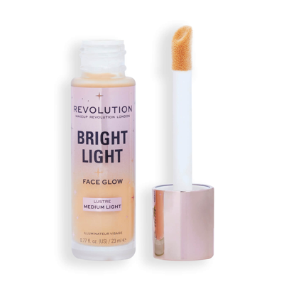 Shop Revolution Bright Light Face Glow 23ml (various Shades) - Lustre Medium Light
