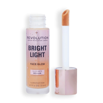 Shop Revolution Bright Light Face Glow 23ml (various Shades) - Illuminate Medium