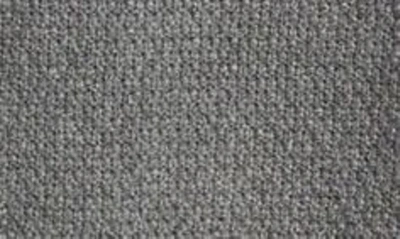 Shop Schott Waffle Knit Quarter Zip Pullover In Grey
