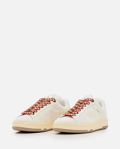 Shop Lanvin Lite Curb Sneakers In White