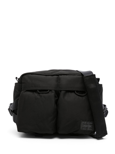 Shop Porter-yoshida & Co Black Senses Messenger Bag