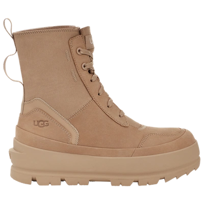 Shop Ugg Womens  Lug Boots In Sand