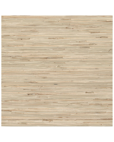 Kenneth James Bataan Wheat Grasscloth Wallpaper In Wheat