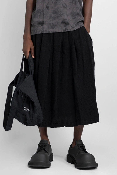 Shop Comme Des Garcons Black Man Black Skirts