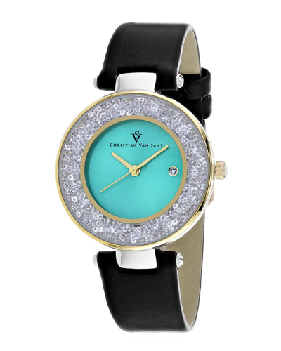 Shop Christian Van Sant Women's Dazzle Watch