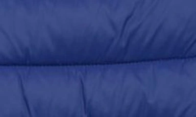 Save The Duck Kids' Wind & Water Resistant Fleece Lined Puffer Jacket In Eclipse Blue